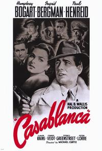 1942 Casablanca movie poster
