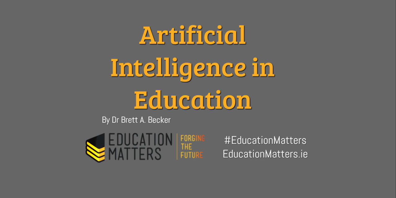 Artificial Intelligence in Education from EducationMatters.ie