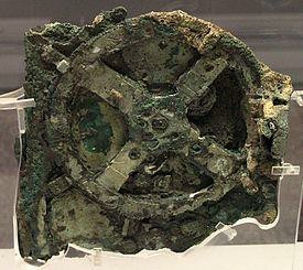 Figure 2.1 – The Antikytheria mechanism was an early 'intelligent' computer because it could predict sun, moon and planetary movements.