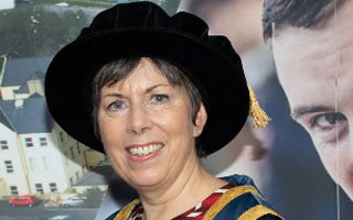 Professor Kerstin Mey, the first ever Woman President of an Irish University.